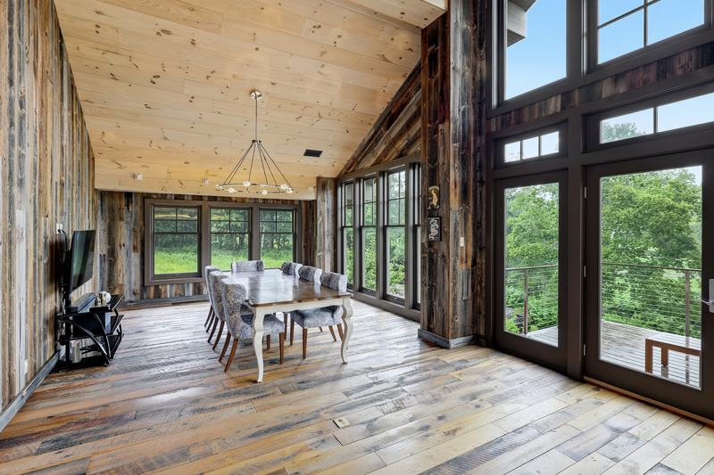 Executive conference space in the barn